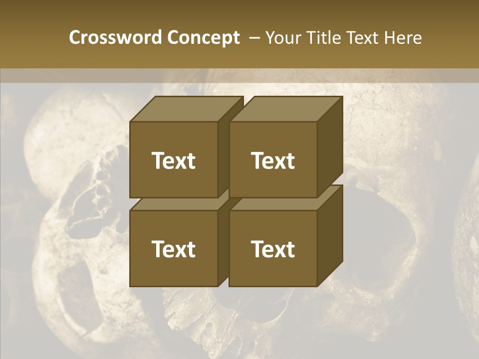Human Genocide Science PowerPoint Template