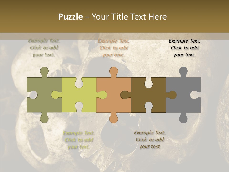 Human Genocide Science PowerPoint Template