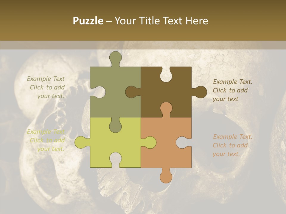 Human Genocide Science PowerPoint Template