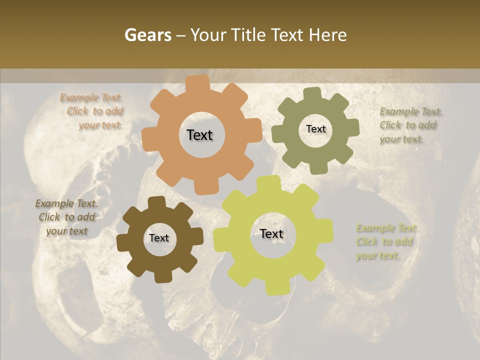 Human Genocide Science PowerPoint Template
