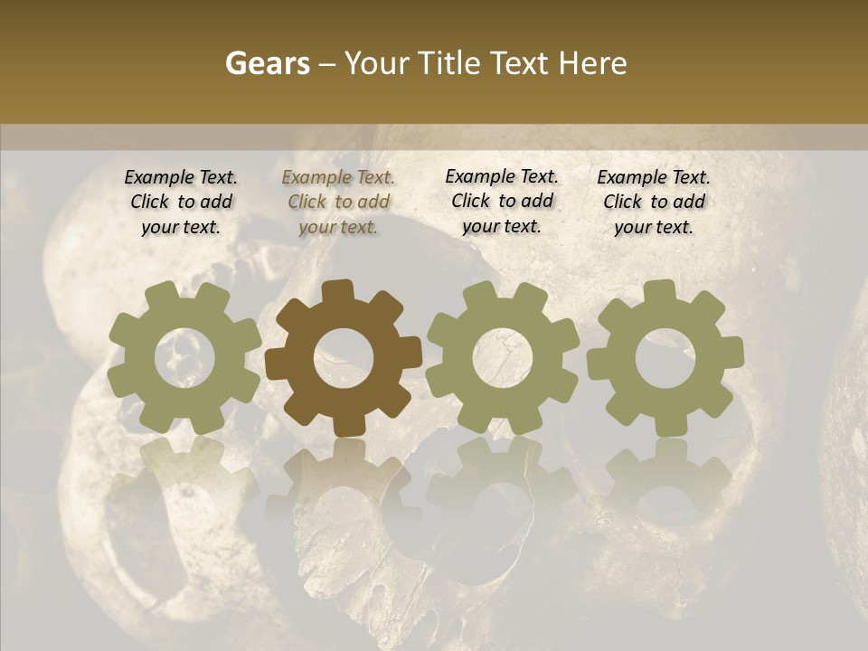 Human Genocide Science PowerPoint Template