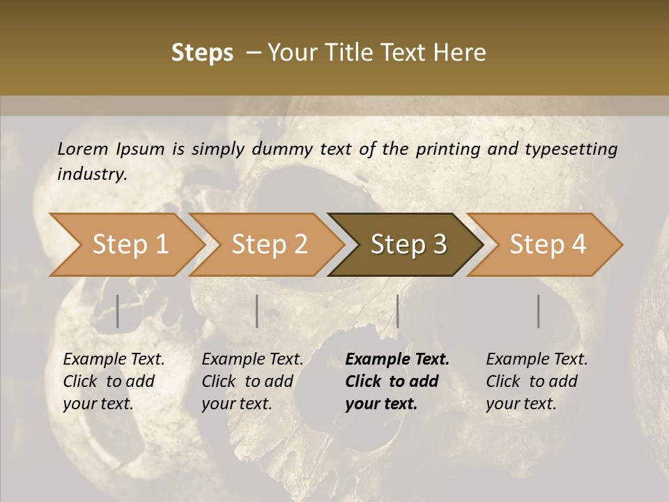 Human Genocide Science PowerPoint Template