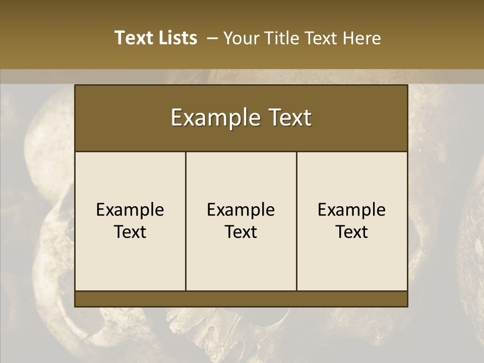 Human Genocide Science PowerPoint Template