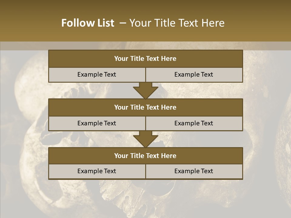 Human Genocide Science PowerPoint Template