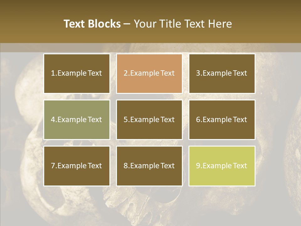 Human Genocide Science PowerPoint Template