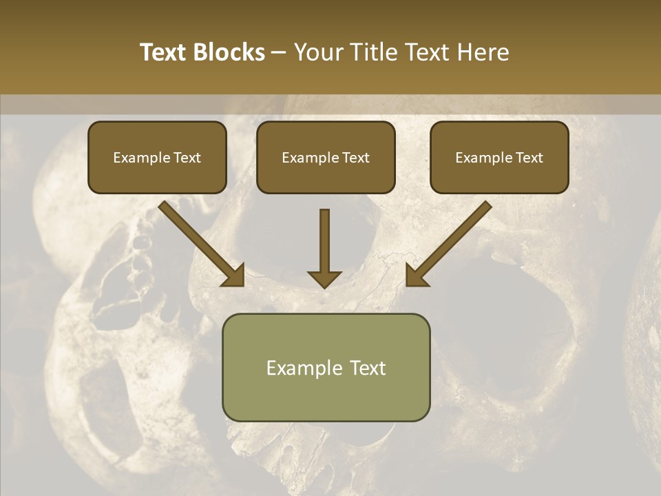 Human Genocide Science PowerPoint Template