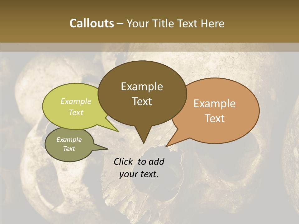 Human Genocide Science PowerPoint Template
