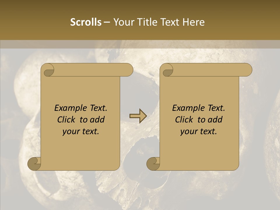 Human Genocide Science PowerPoint Template