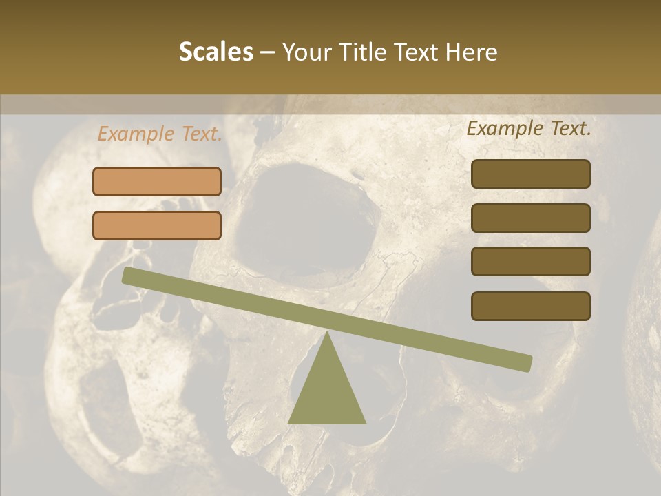 Human Genocide Science PowerPoint Template