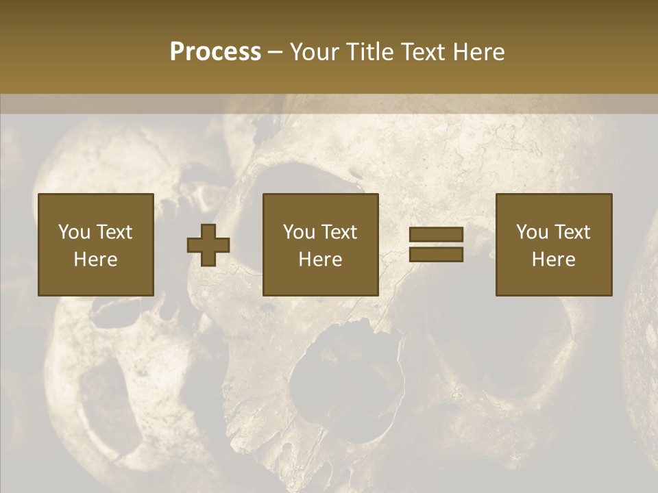 Human Genocide Science PowerPoint Template