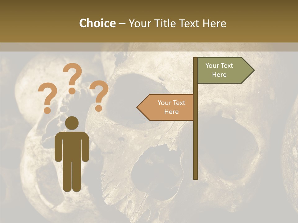 Human Genocide Science PowerPoint Template