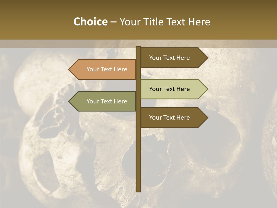 Human Genocide Science PowerPoint Template