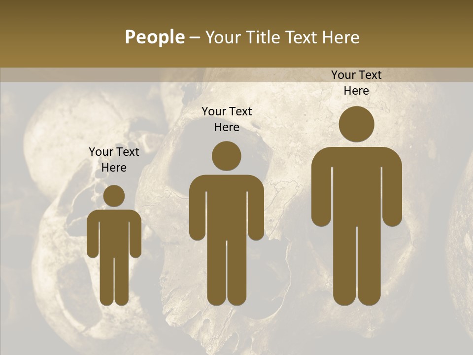 Human Genocide Science PowerPoint Template