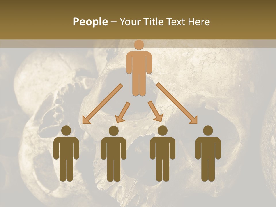 Human Genocide Science PowerPoint Template