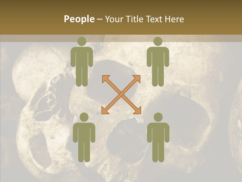 Human Genocide Science PowerPoint Template