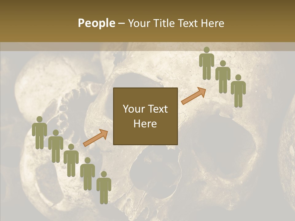 Human Genocide Science PowerPoint Template