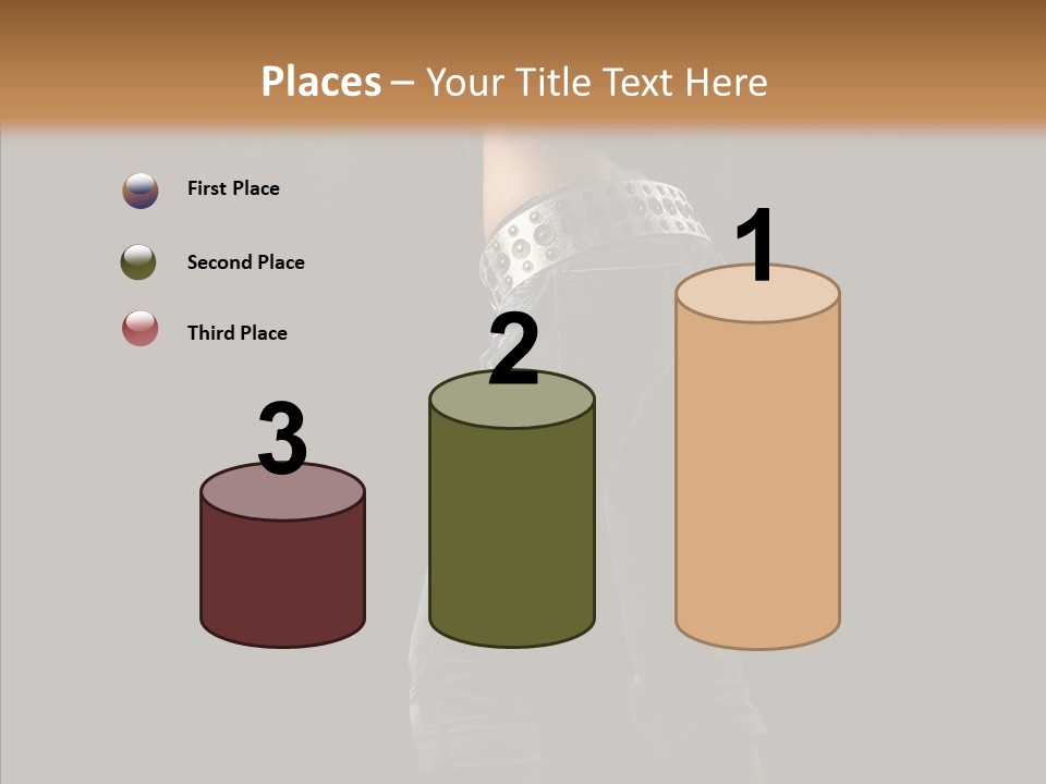 Glamour Attitude Look PowerPoint Template