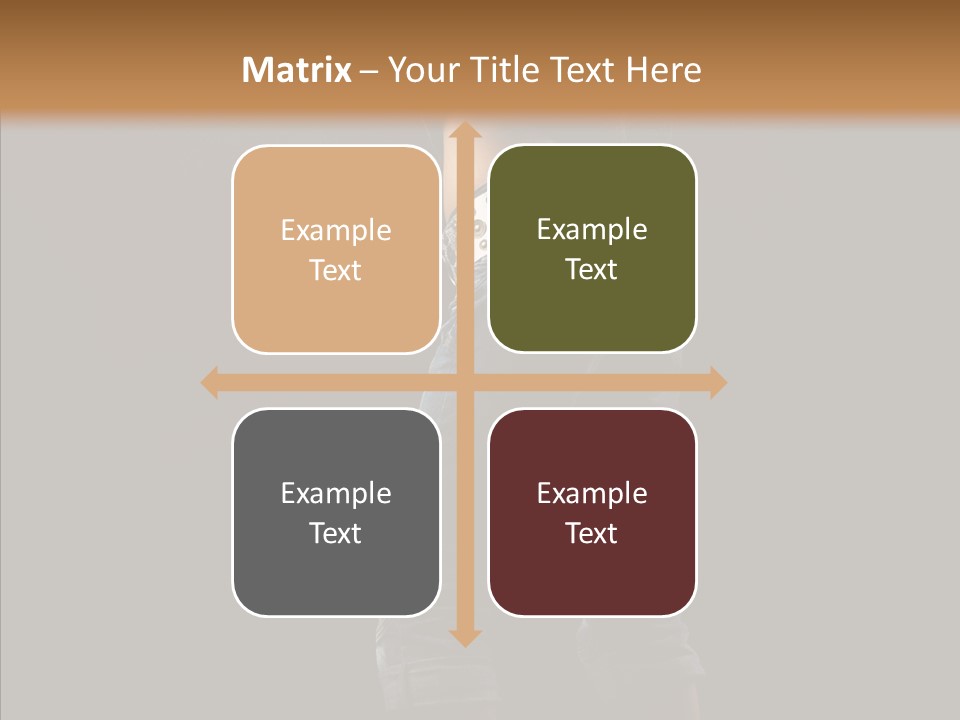 Glamour Attitude Look PowerPoint Template