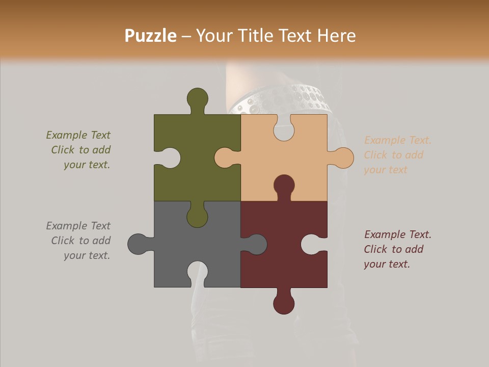 Glamour Attitude Look PowerPoint Template