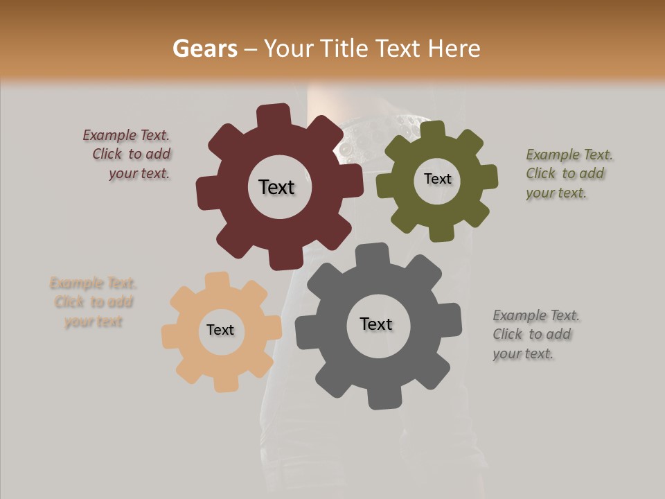 Glamour Attitude Look PowerPoint Template