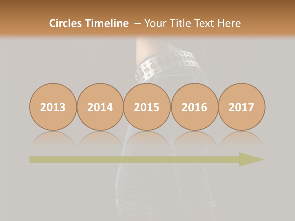 Glamour Attitude Look PowerPoint Template