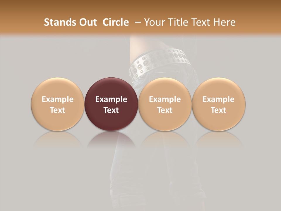 Glamour Attitude Look PowerPoint Template