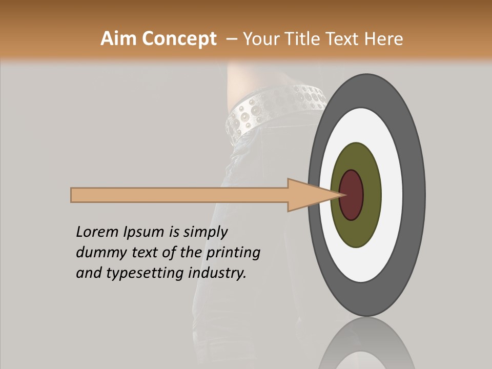 Glamour Attitude Look PowerPoint Template