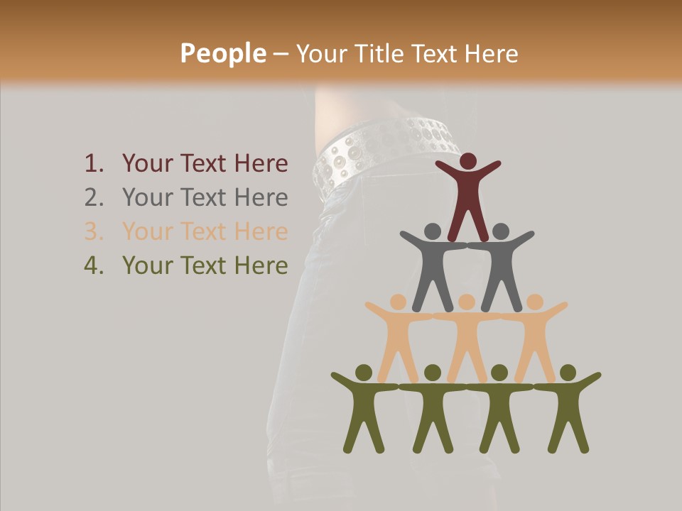 Glamour Attitude Look PowerPoint Template