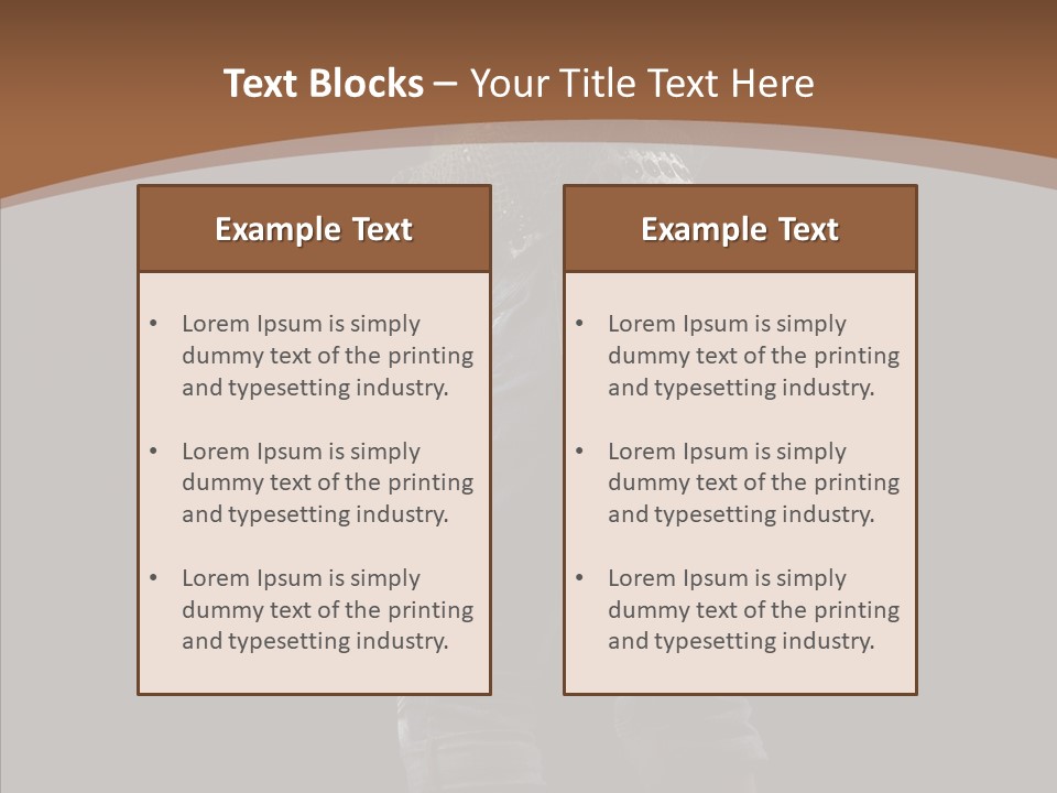 Beauty Healthy Glamour PowerPoint Template