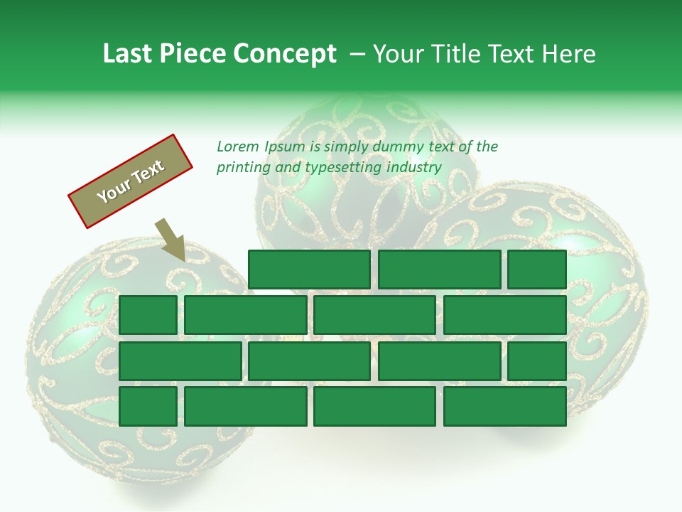 Bulb Flowers Gleaming PowerPoint Template