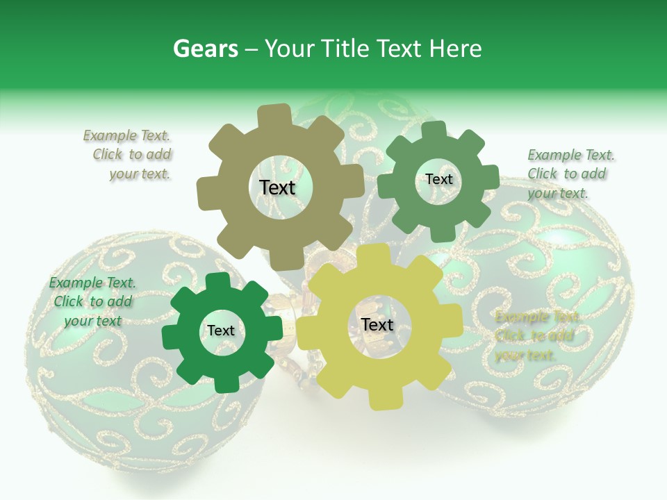 Bulb Flowers Gleaming PowerPoint Template