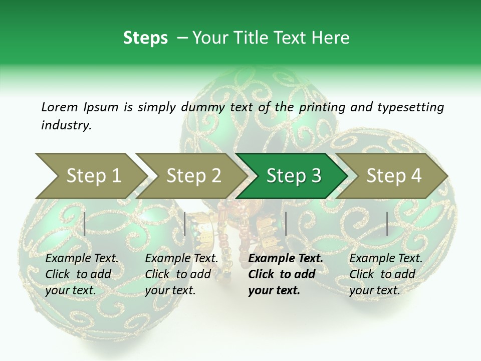 Bulb Flowers Gleaming PowerPoint Template