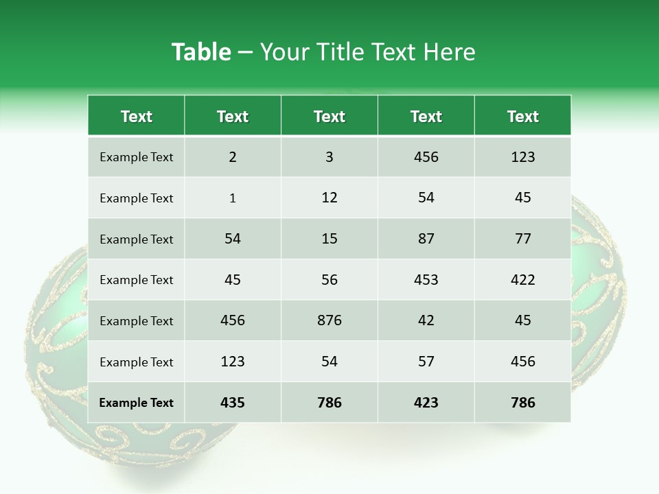 Bulb Flowers Gleaming PowerPoint Template