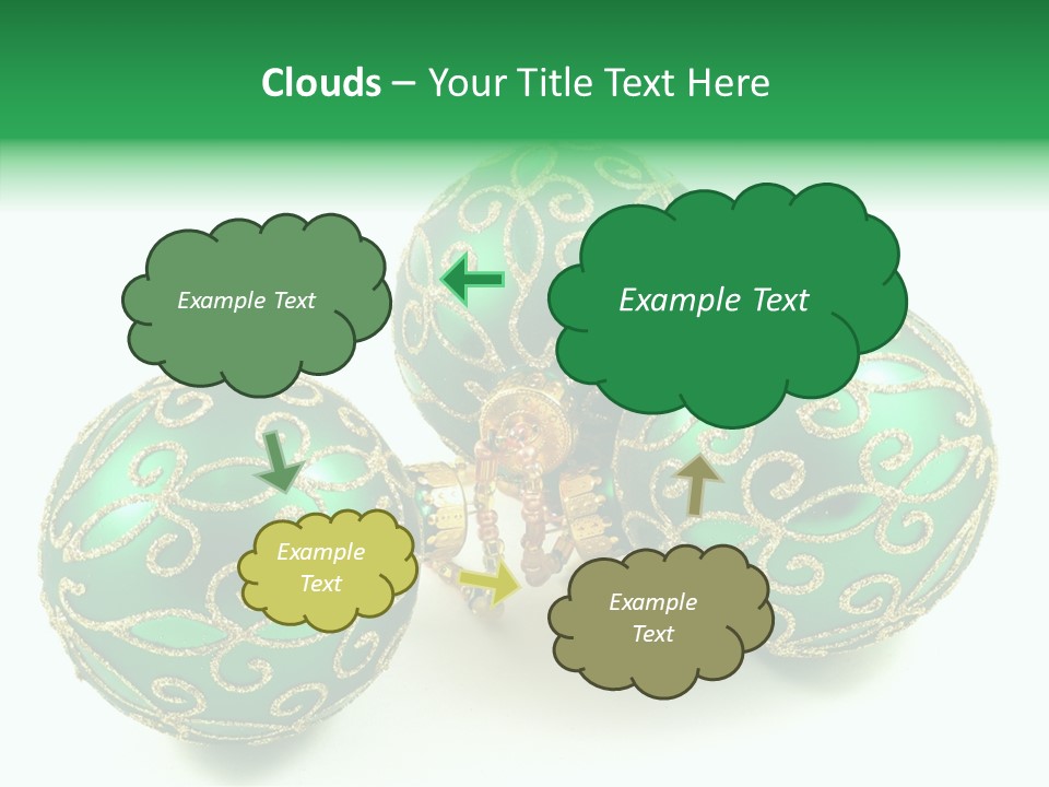 Bulb Flowers Gleaming PowerPoint Template