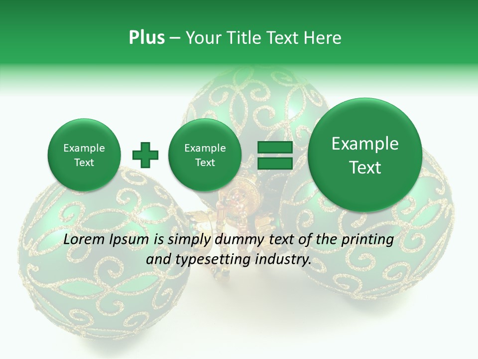 Bulb Flowers Gleaming PowerPoint Template