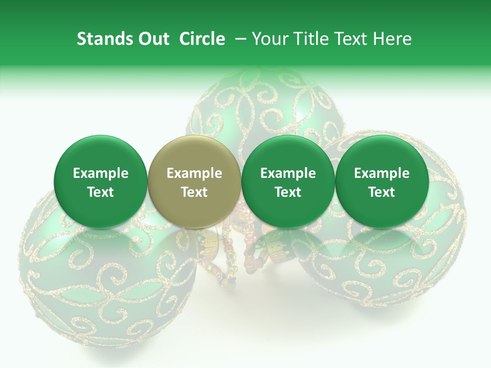 Bulb Flowers Gleaming PowerPoint Template