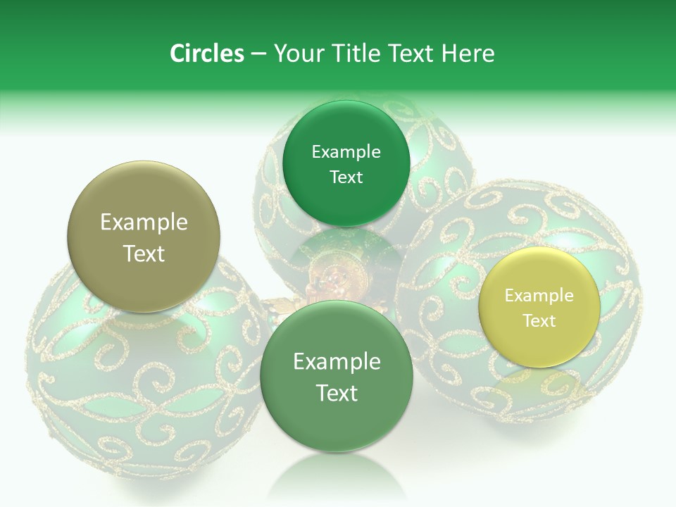 Bulb Flowers Gleaming PowerPoint Template