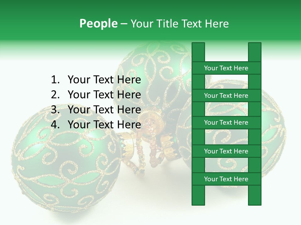 Bulb Flowers Gleaming PowerPoint Template