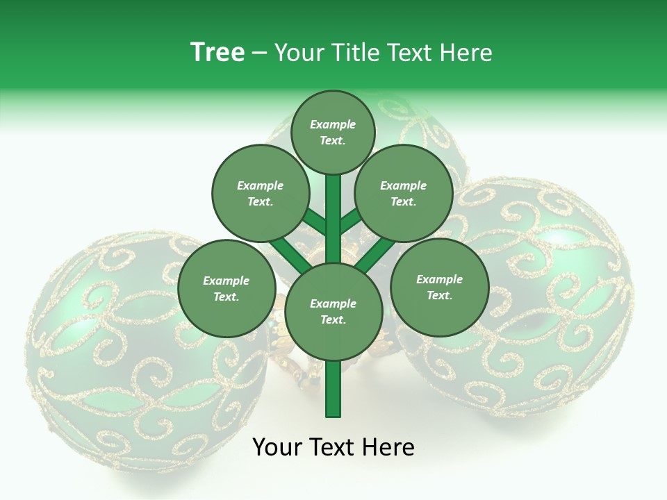 Bulb Flowers Gleaming PowerPoint Template