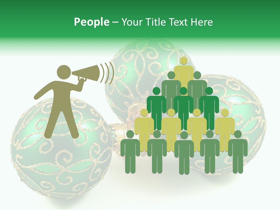 Bulb Flowers Gleaming PowerPoint Template