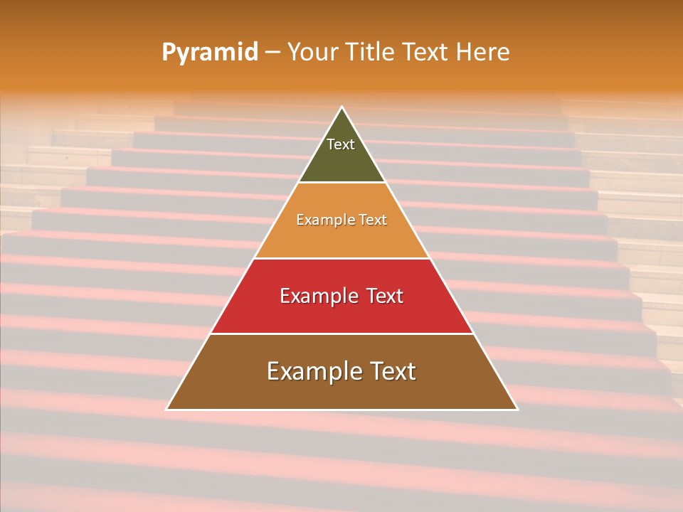 Red Splendid Entrance PowerPoint Template