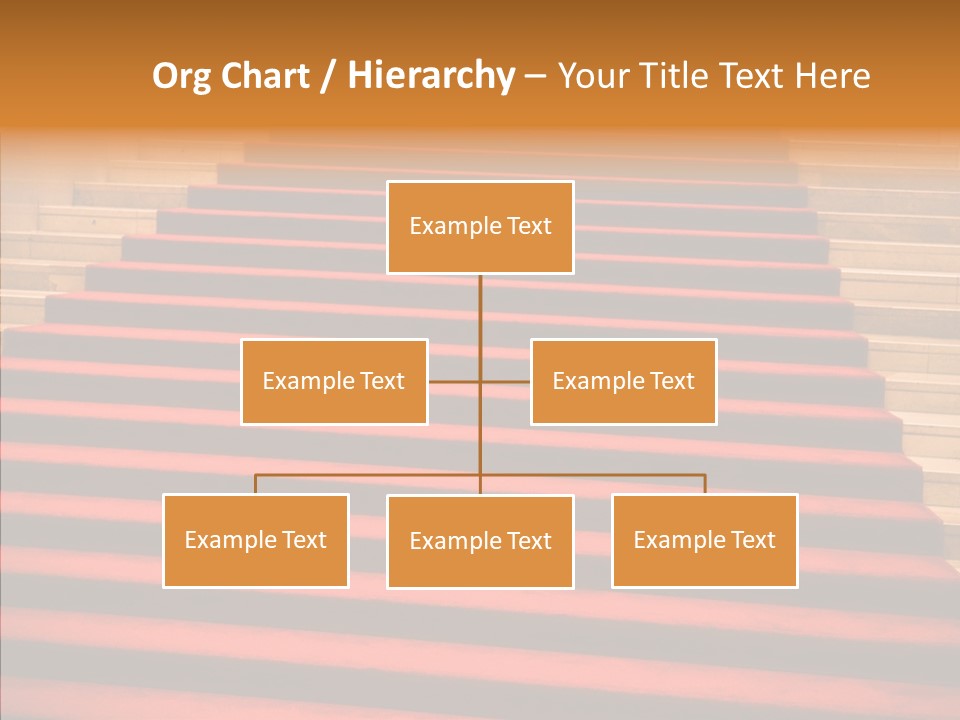 Red Splendid Entrance PowerPoint Template