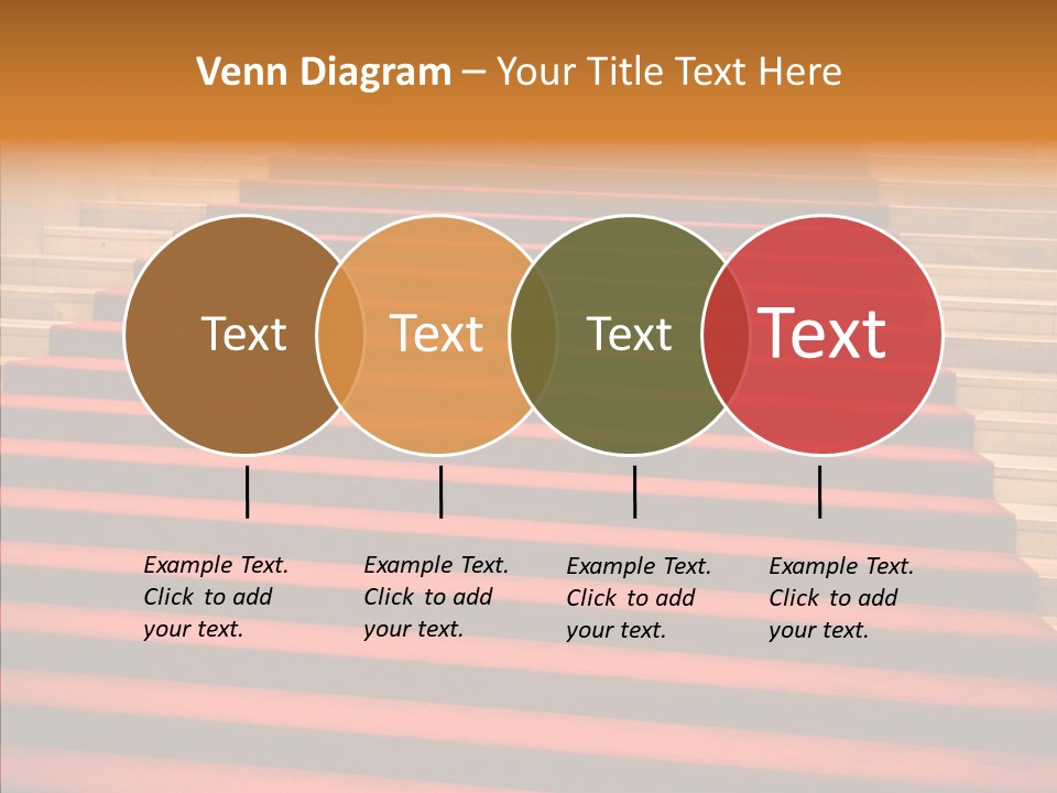 Red Splendid Entrance PowerPoint Template