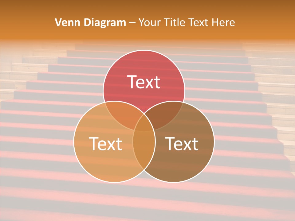 Red Splendid Entrance PowerPoint Template