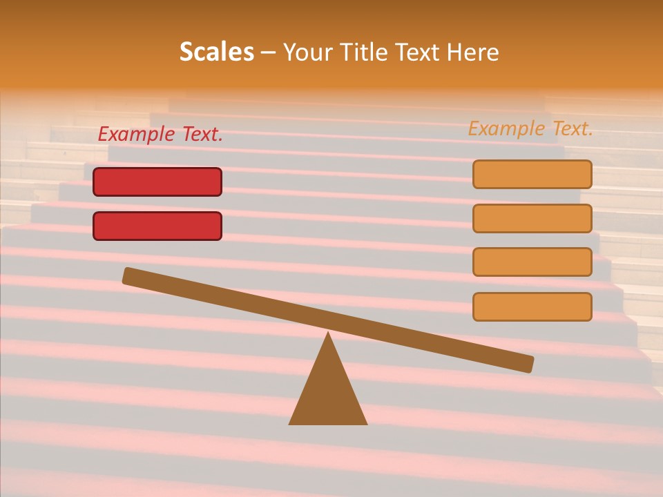Red Splendid Entrance PowerPoint Template