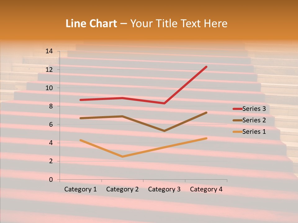 Red Splendid Entrance PowerPoint Template