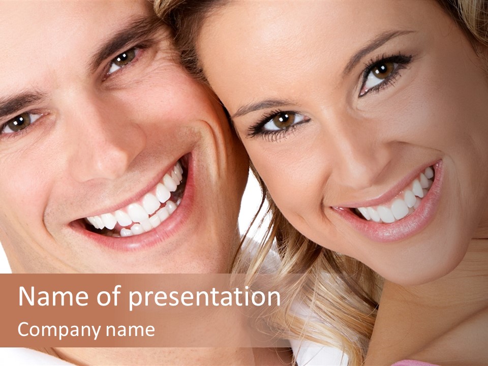 Happiness Fun Love PowerPoint Template