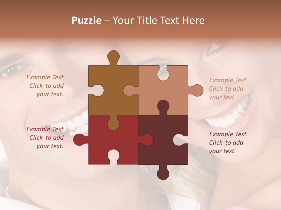 Happiness Fun Love PowerPoint Template