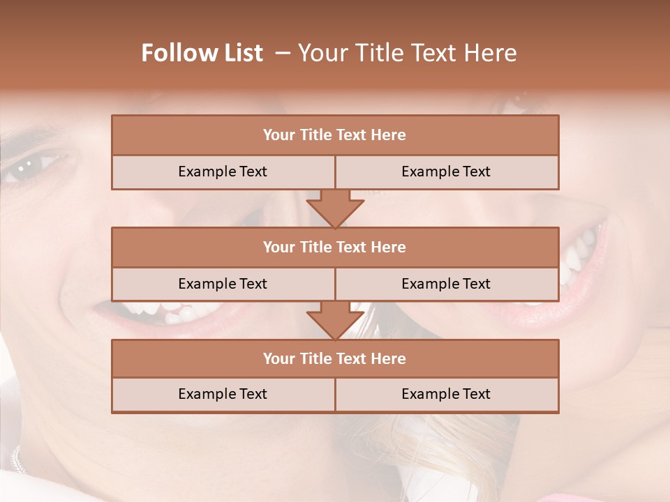 Happiness Fun Love PowerPoint Template