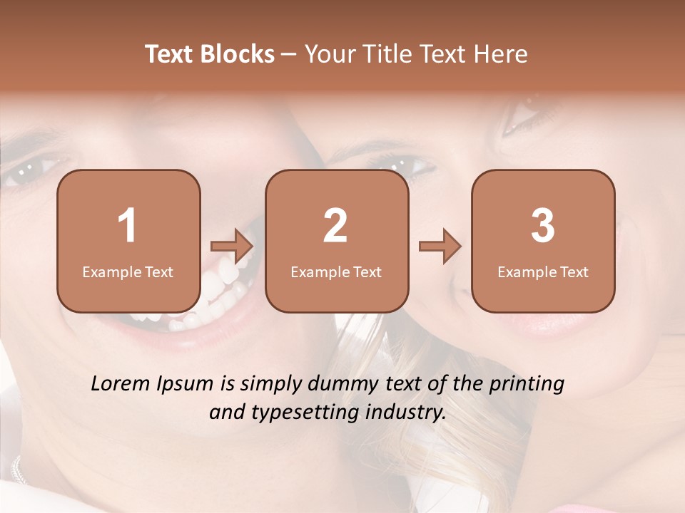 Happiness Fun Love PowerPoint Template